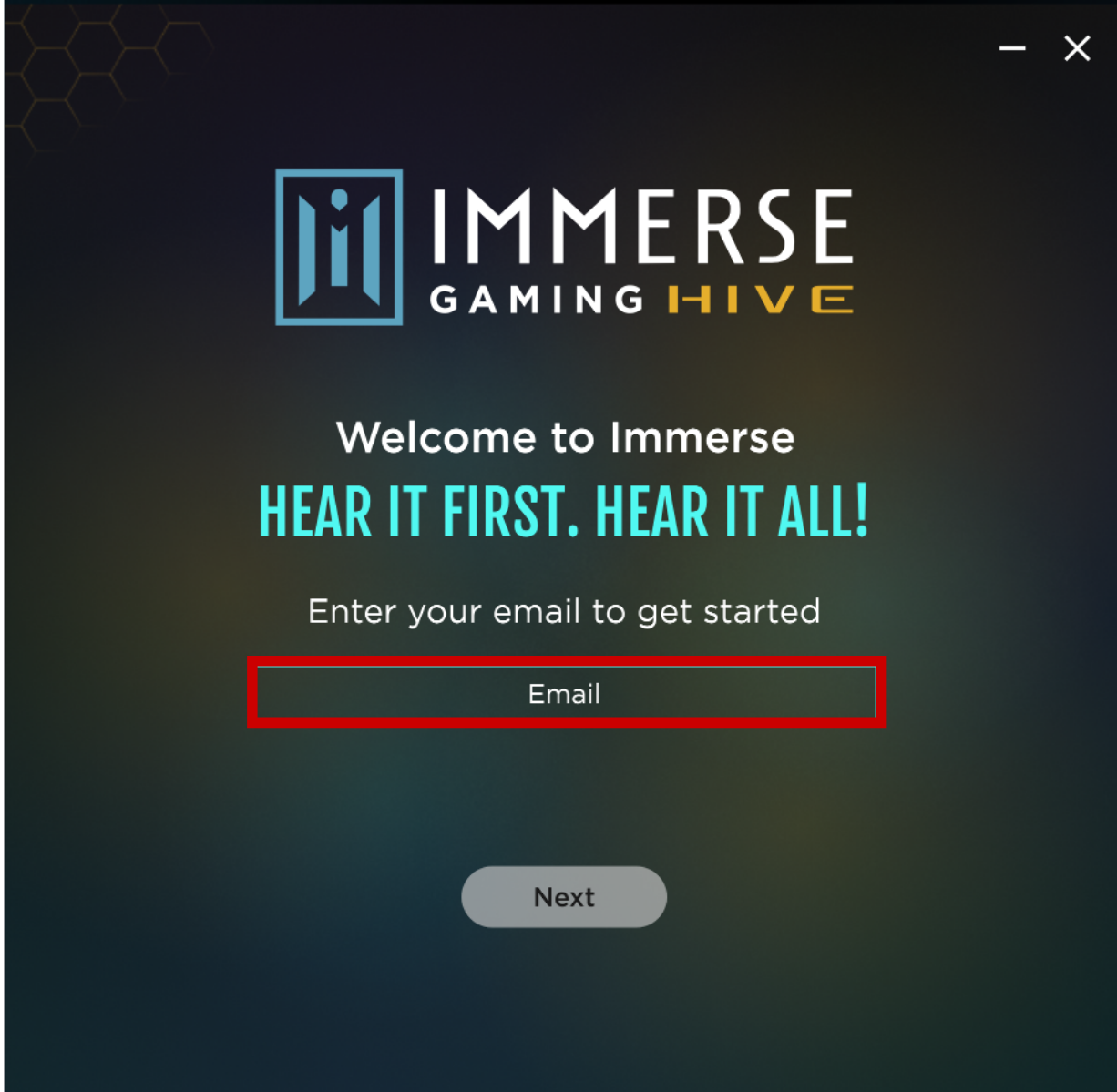 Immerse_Gaming_Hive_email_address_page.png
